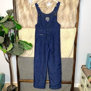 Sun Ice Navy Snowsuit Jumpsuit Bibs Overalls